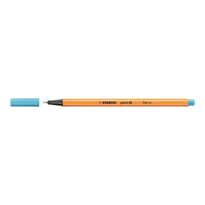 STABILO Point 88 - Feutre fin - 0.4 mm - bleu azur