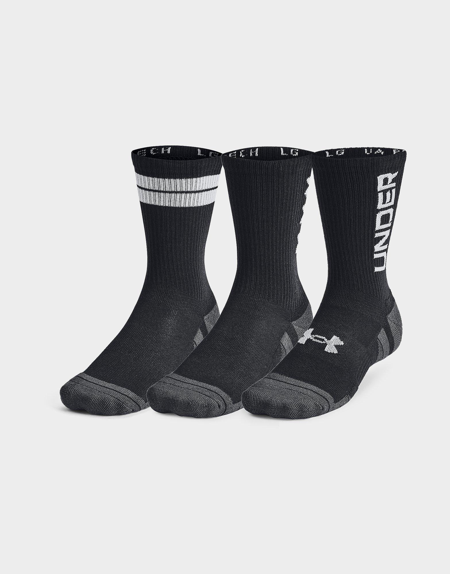 Under Armour High Socks UA Perf Tech Nov 3pk Crew