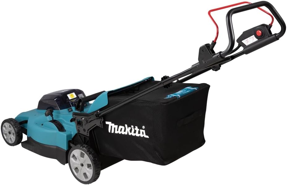 Makita DLM538Z Akku-Rasenmäher 2x18V (ohne Akku, ohne Ladegerät), Petrol