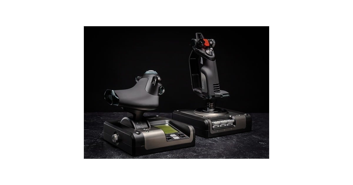 Logitech GSaitek Pro Flight X52 Pro Flight System gaming hotas