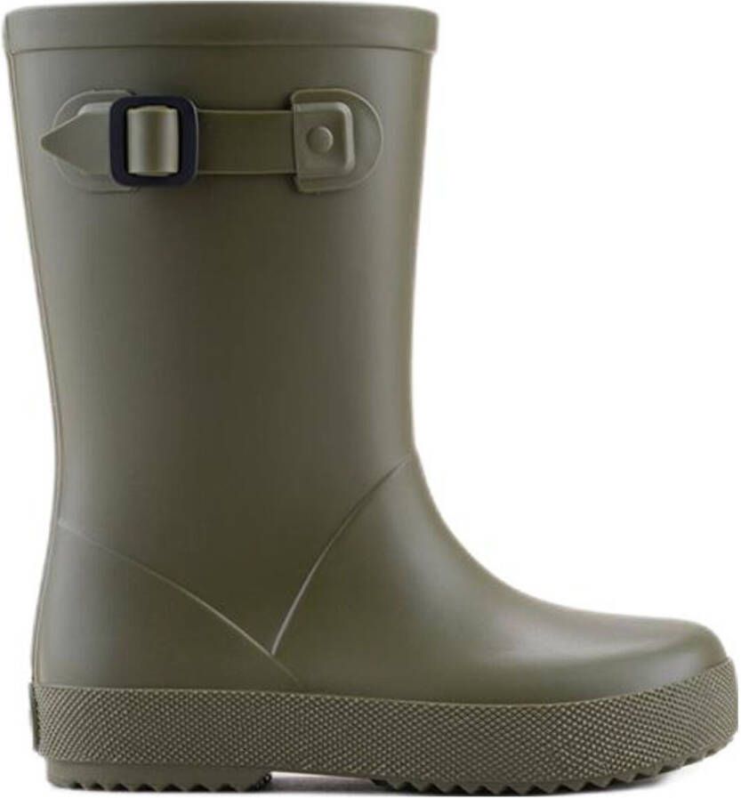 Igor regenlaarzen kaki Groen Rubber Effen 24
