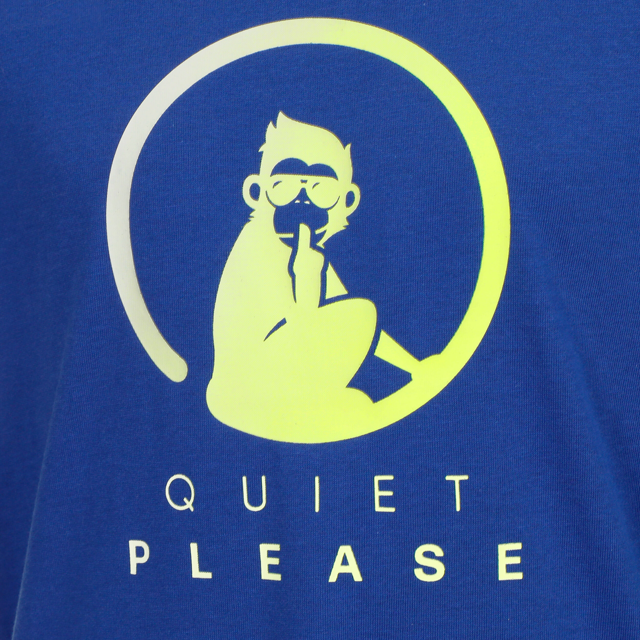 Quiet Please Advantage Logo T-shirt Garçons - Bleu , Jaune
