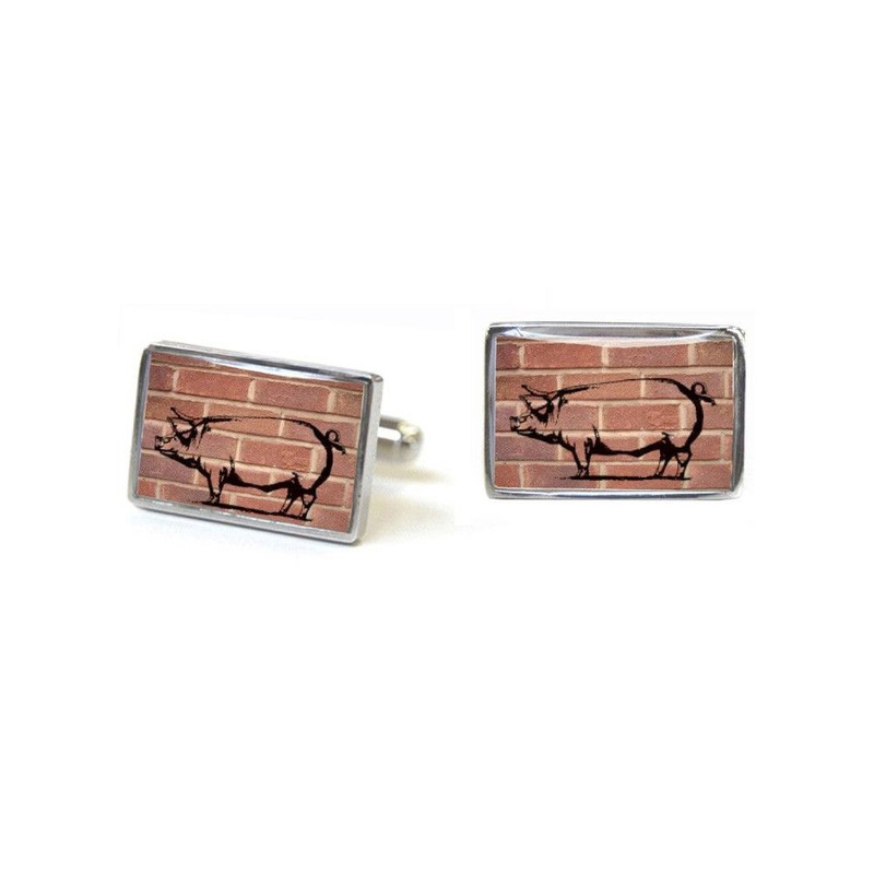 Boutons de manchette, Red Bricks, Piggy