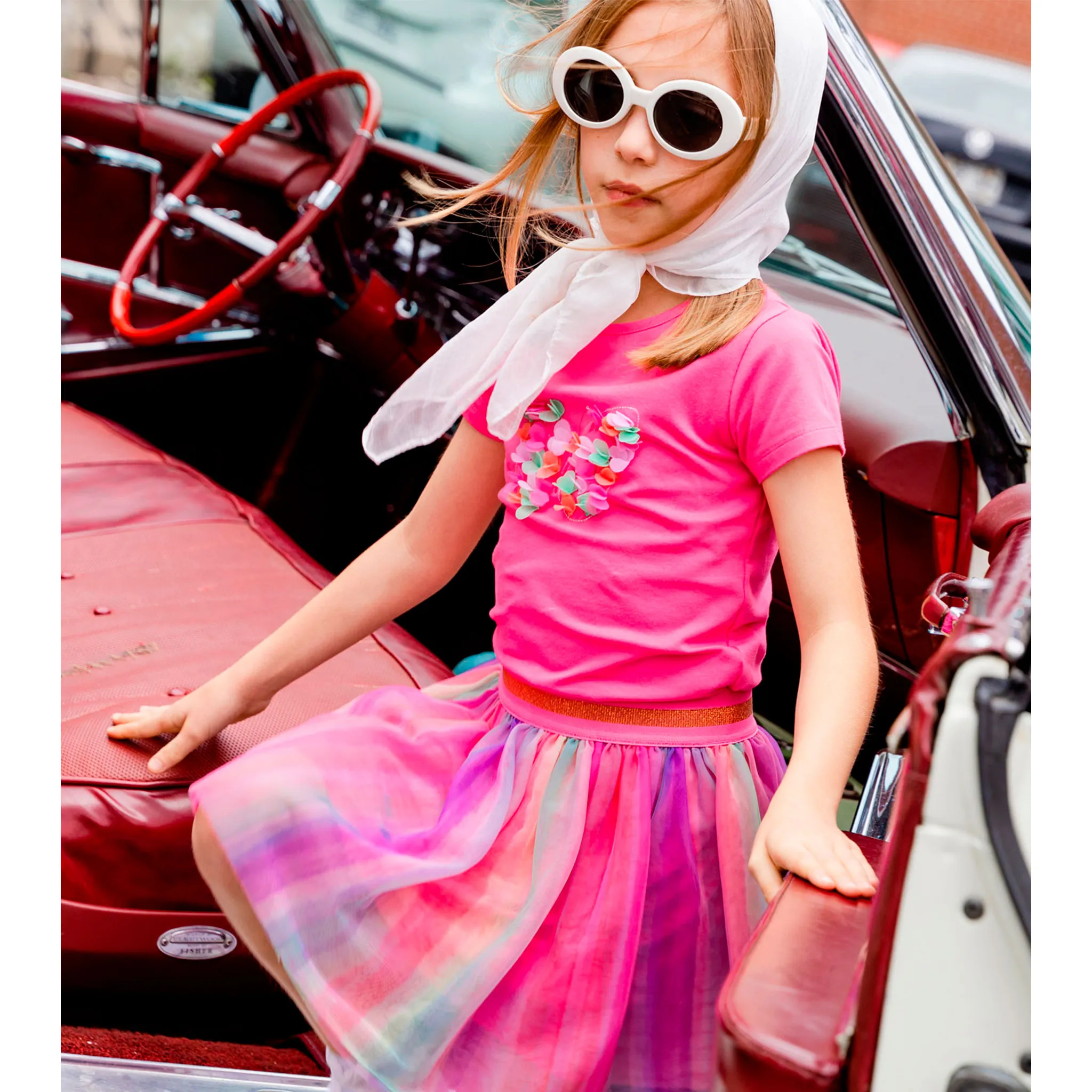 Deux par Deux T-shirt Papillon 3-6ans