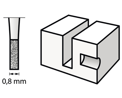 Dremel graveermes (111) 0,8 mm