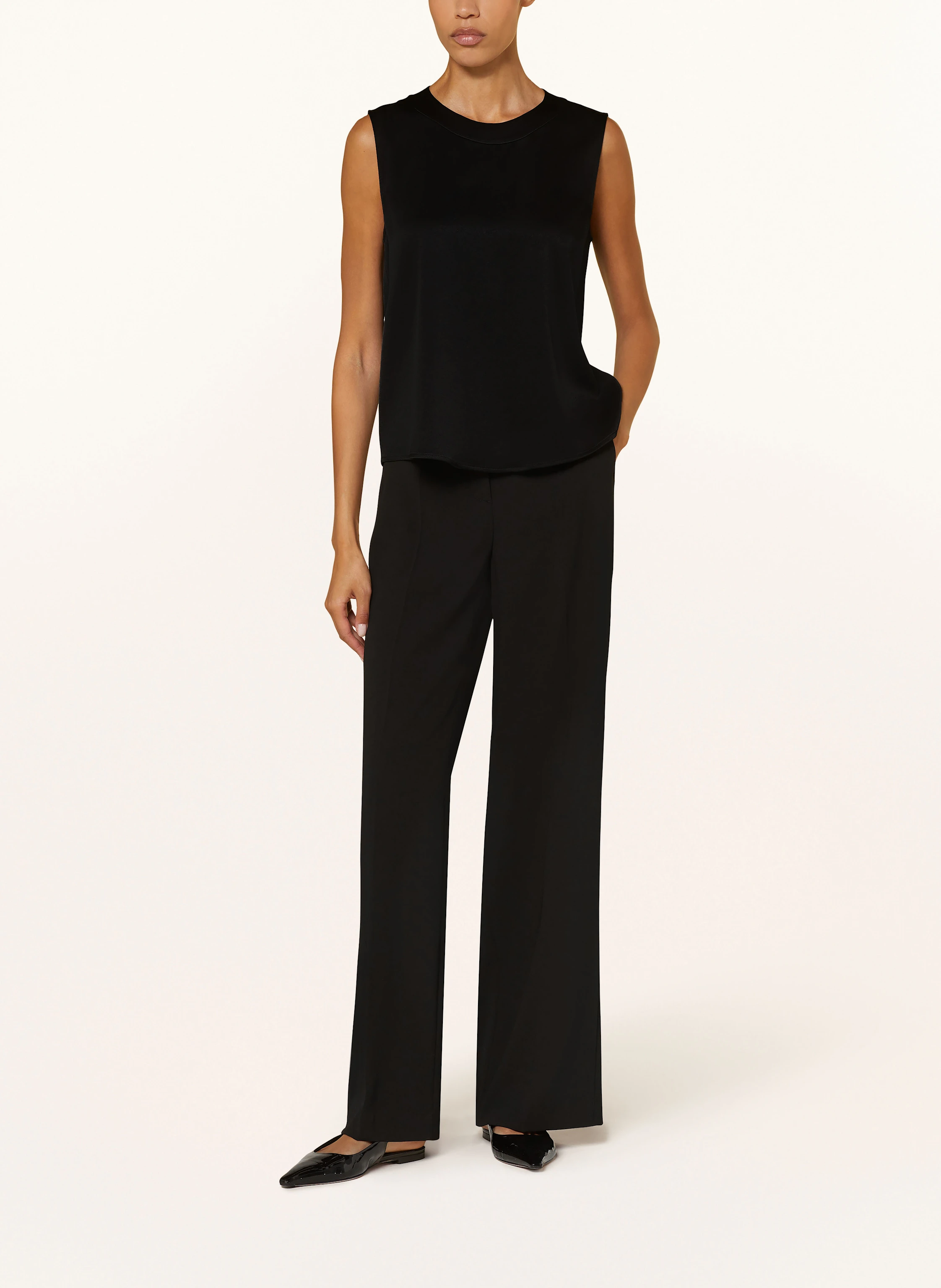 LUISA CERANO Blusentop aus Satin