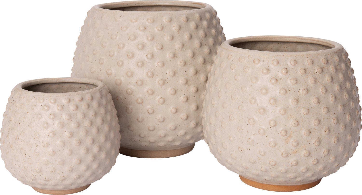 Intratuin bloempot Paulien wit D 15,2 H 13,5 cm