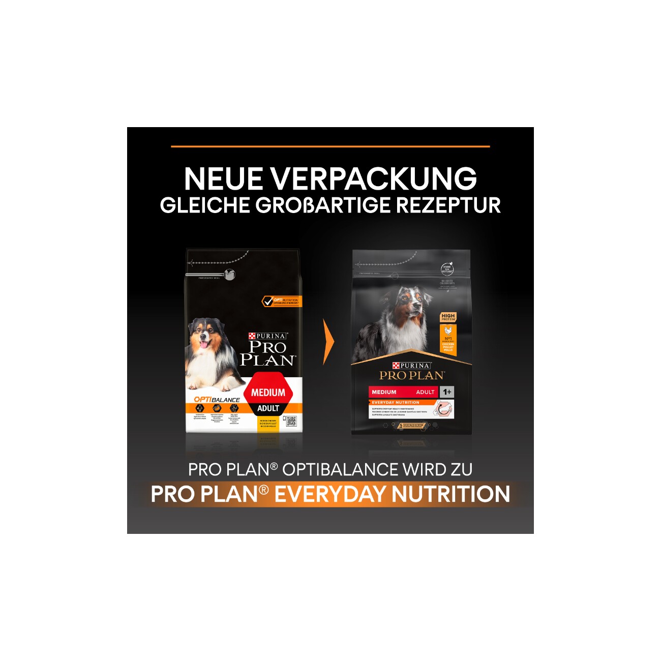 PRO PLAN Adult Medium Everyday Nutrition Huhn 3 kg