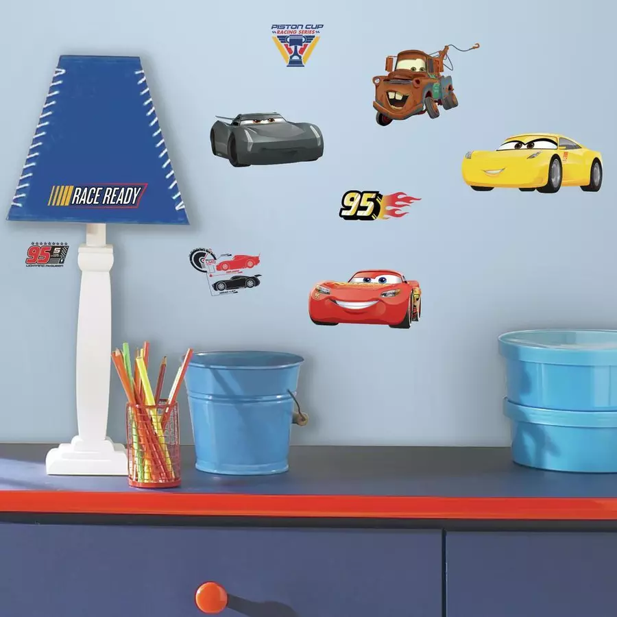 Room Mates  Cars 3 Mehrfarbig