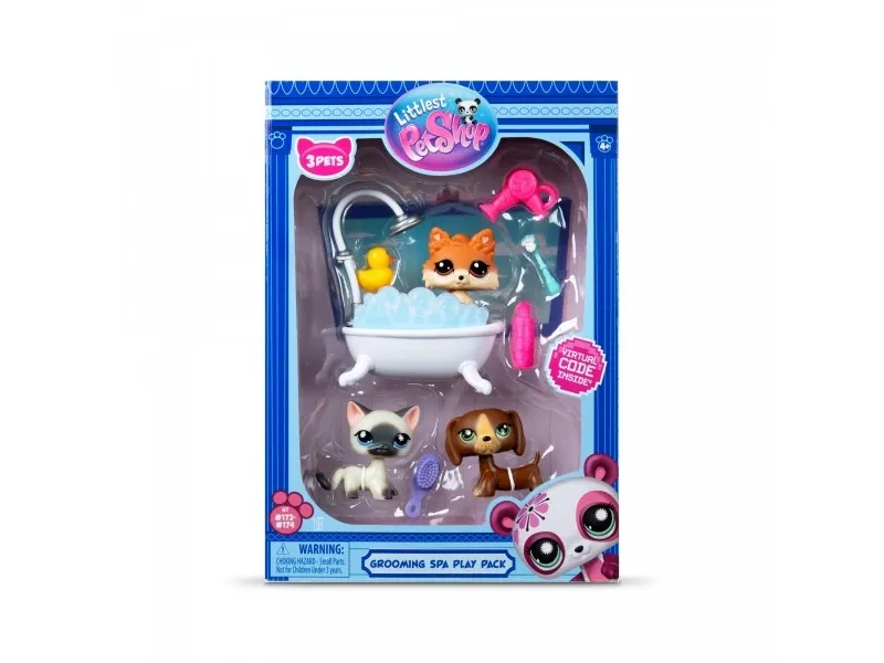 LITTLEST PET SHOP GROOMING SPA PLAY PACK
