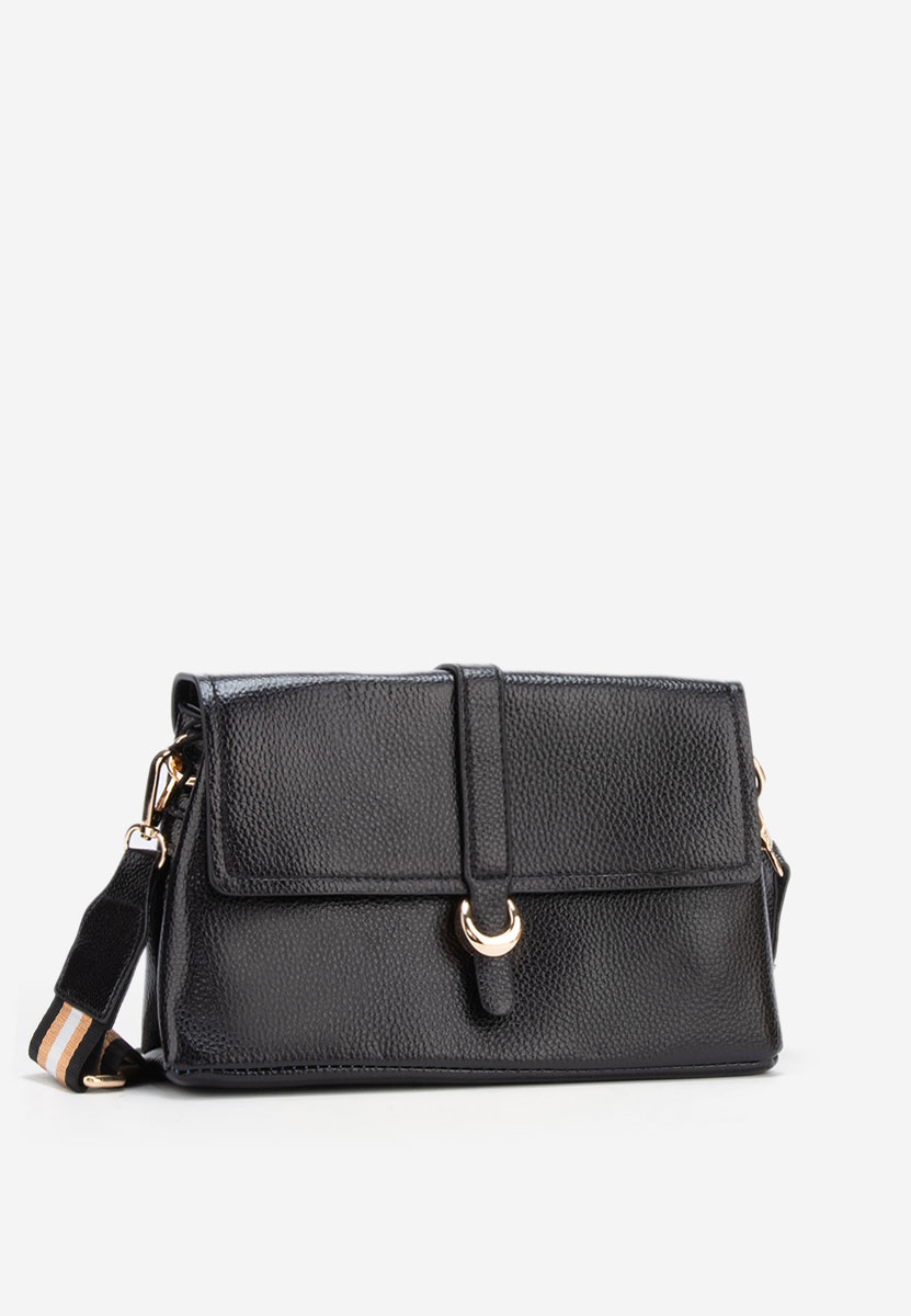 Sac bandoulière femme noire Softly
