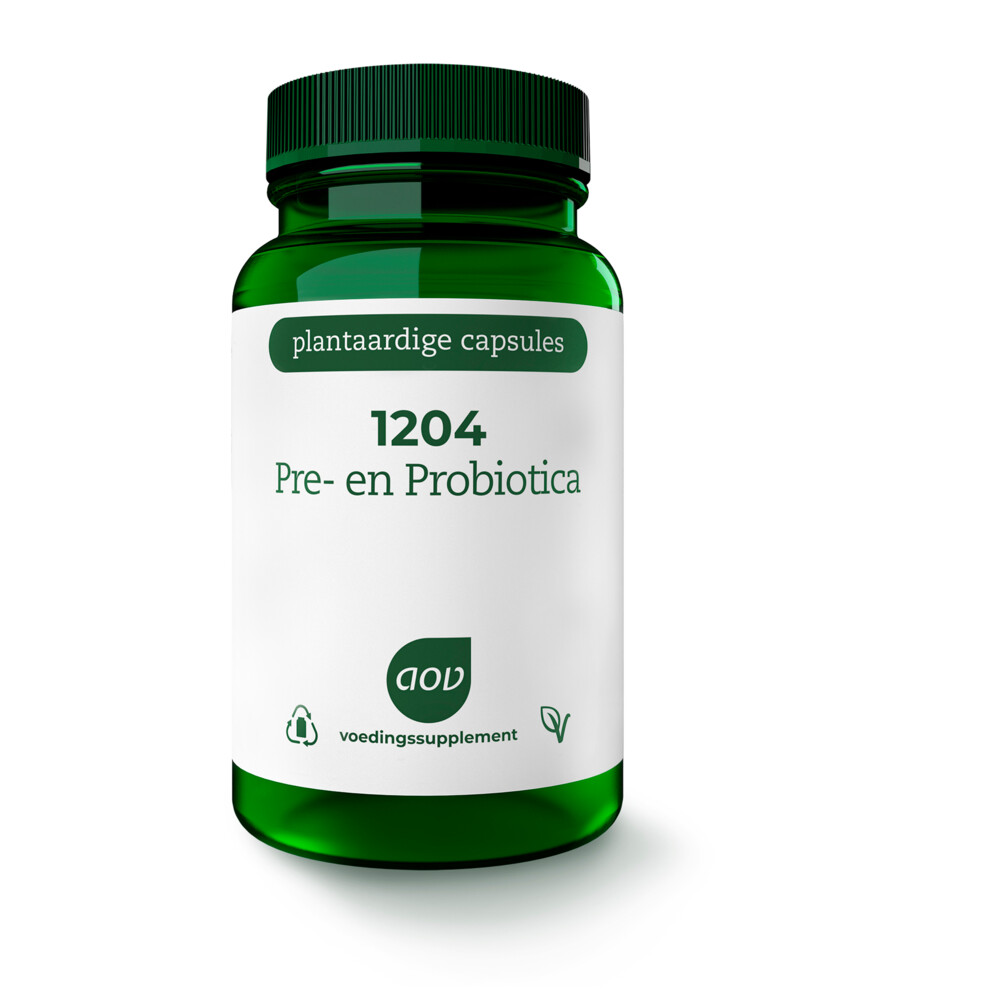 AOV 1204 Pre- en Probiotica30 vegacapsules