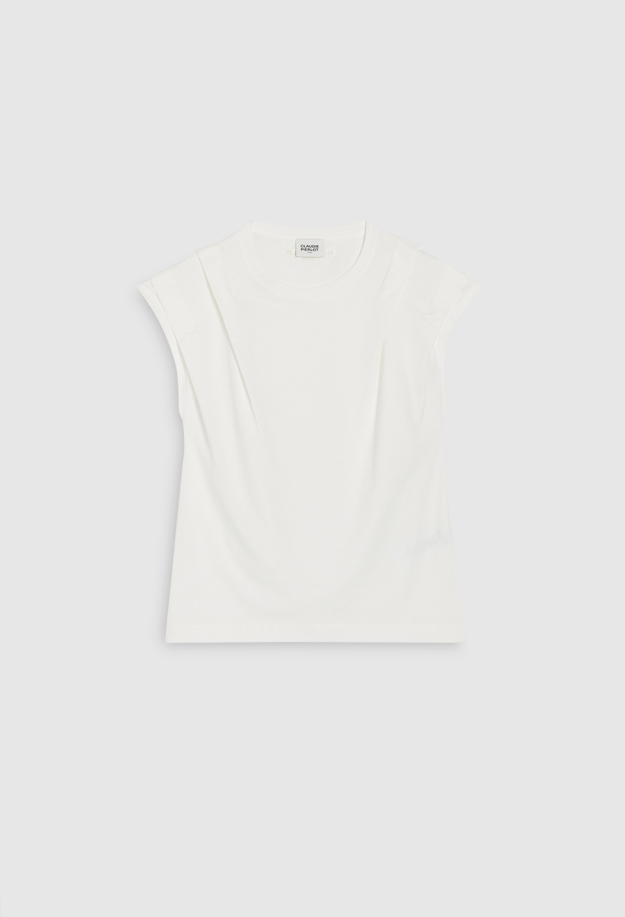 T-shirt ecru coton