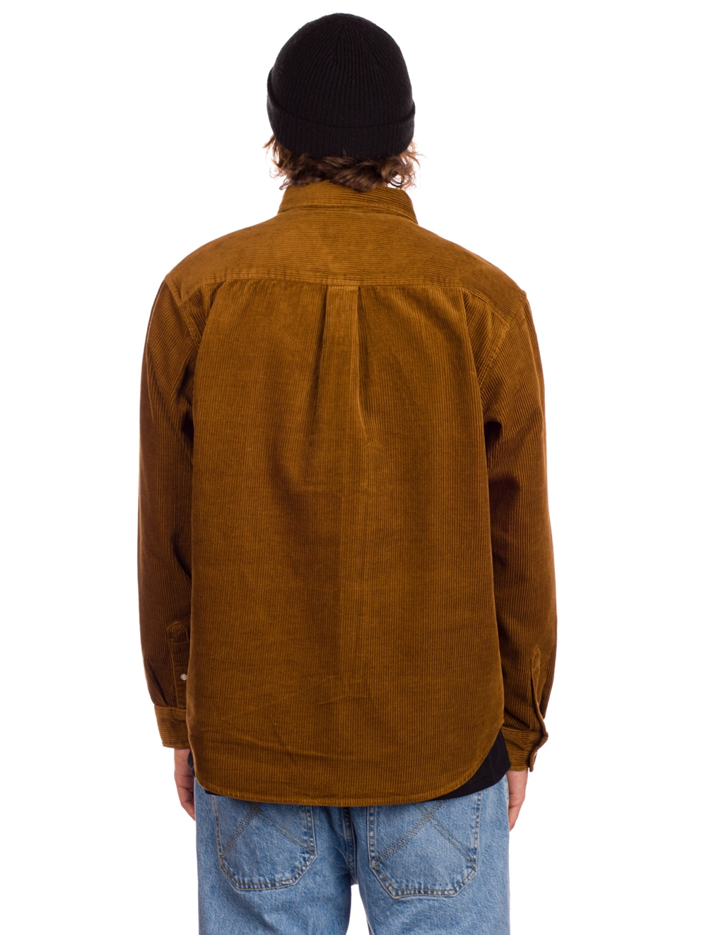 Carhartt WIP Madison Cord Shirt tawny/black