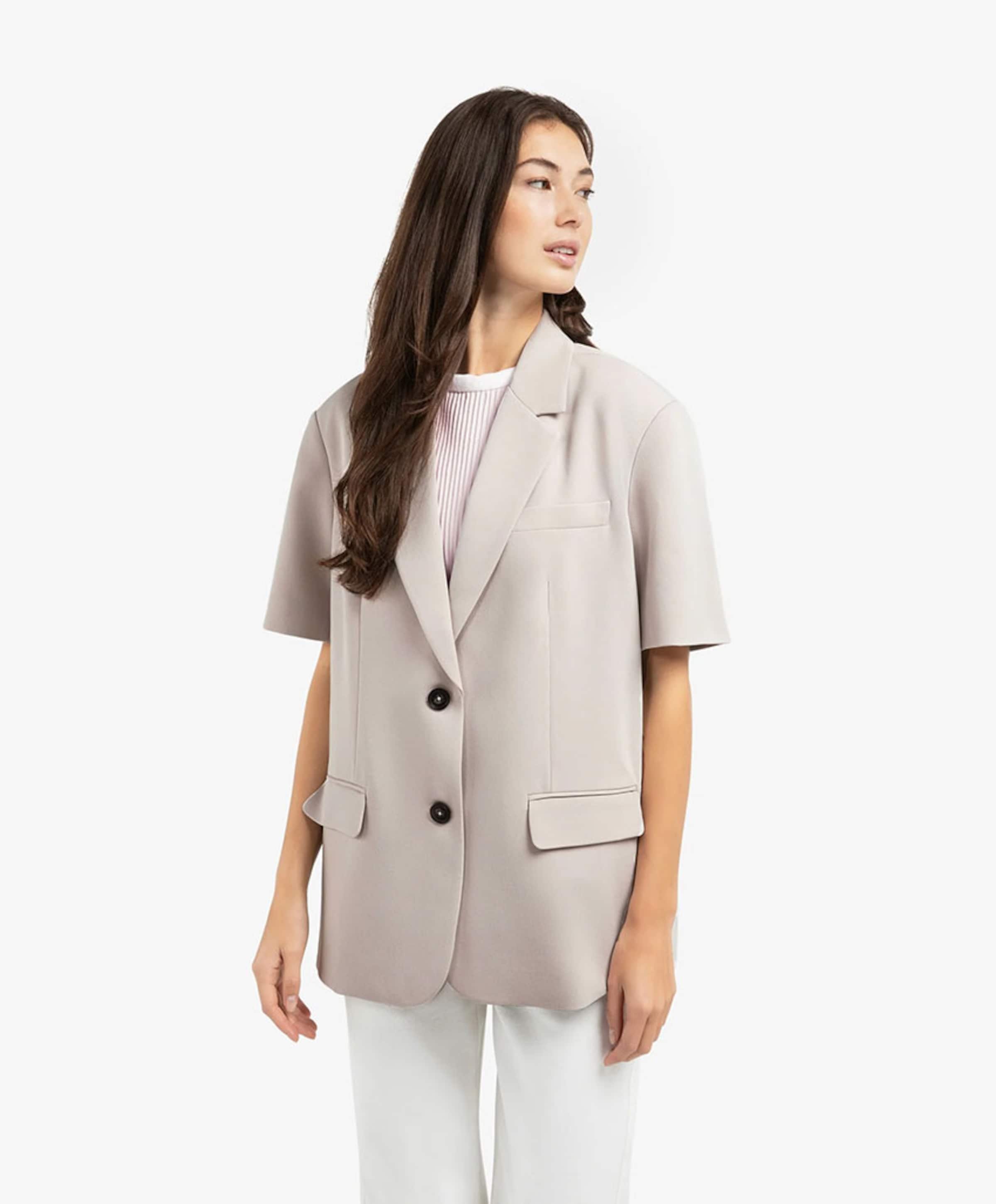 YAYA Dames blazer grijs