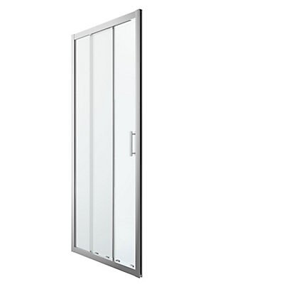 Porte de douche coulissante GoodHome Beloya transparente 90 cm