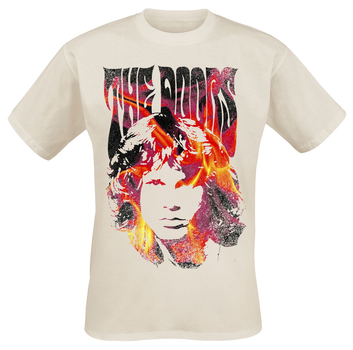 Jim Face Fire | The Doors T-Shirt Manches courtes