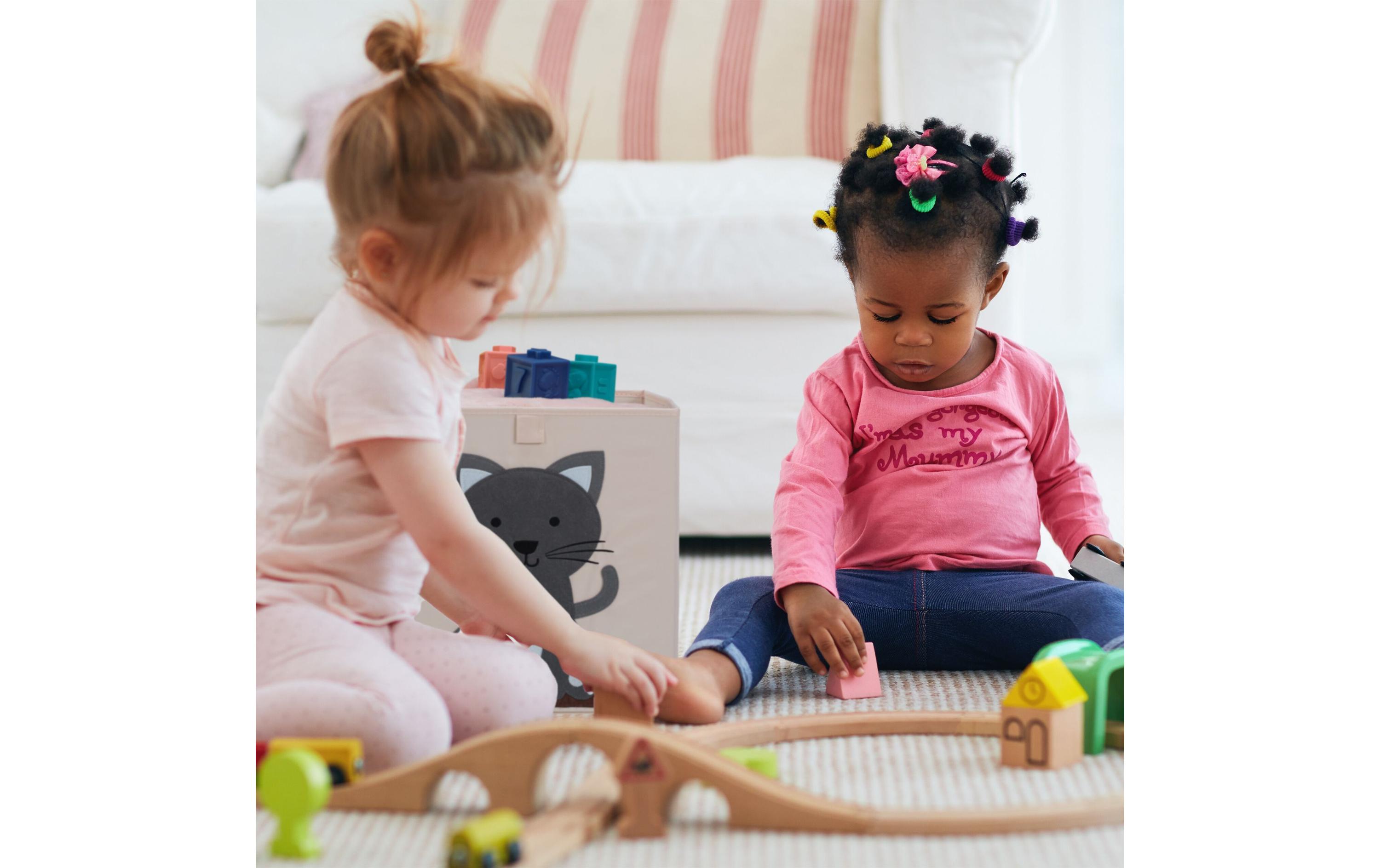 Spielzeugbox KatzeFaltbare Aufbewahrungsbox für das Kinderzimmer