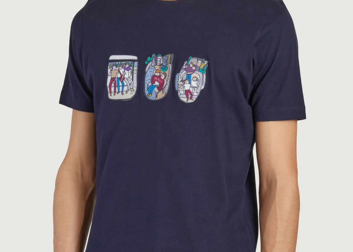 T-Shirt en Coton Japonais JagVi Rive Gauche