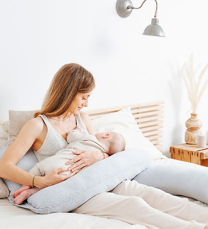 Babymoov Schwangerschaft/Stillkissen - B.Love XXL - Mineral Grey