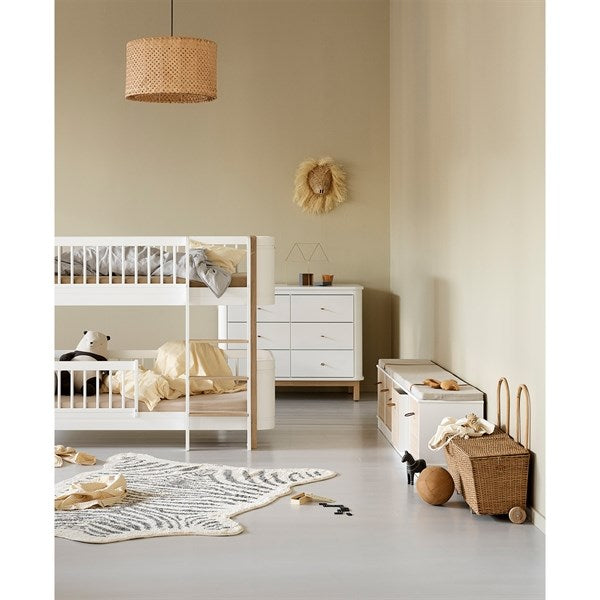Køb Oliver Furniture Wood Reol 5x1 m. Sokkel