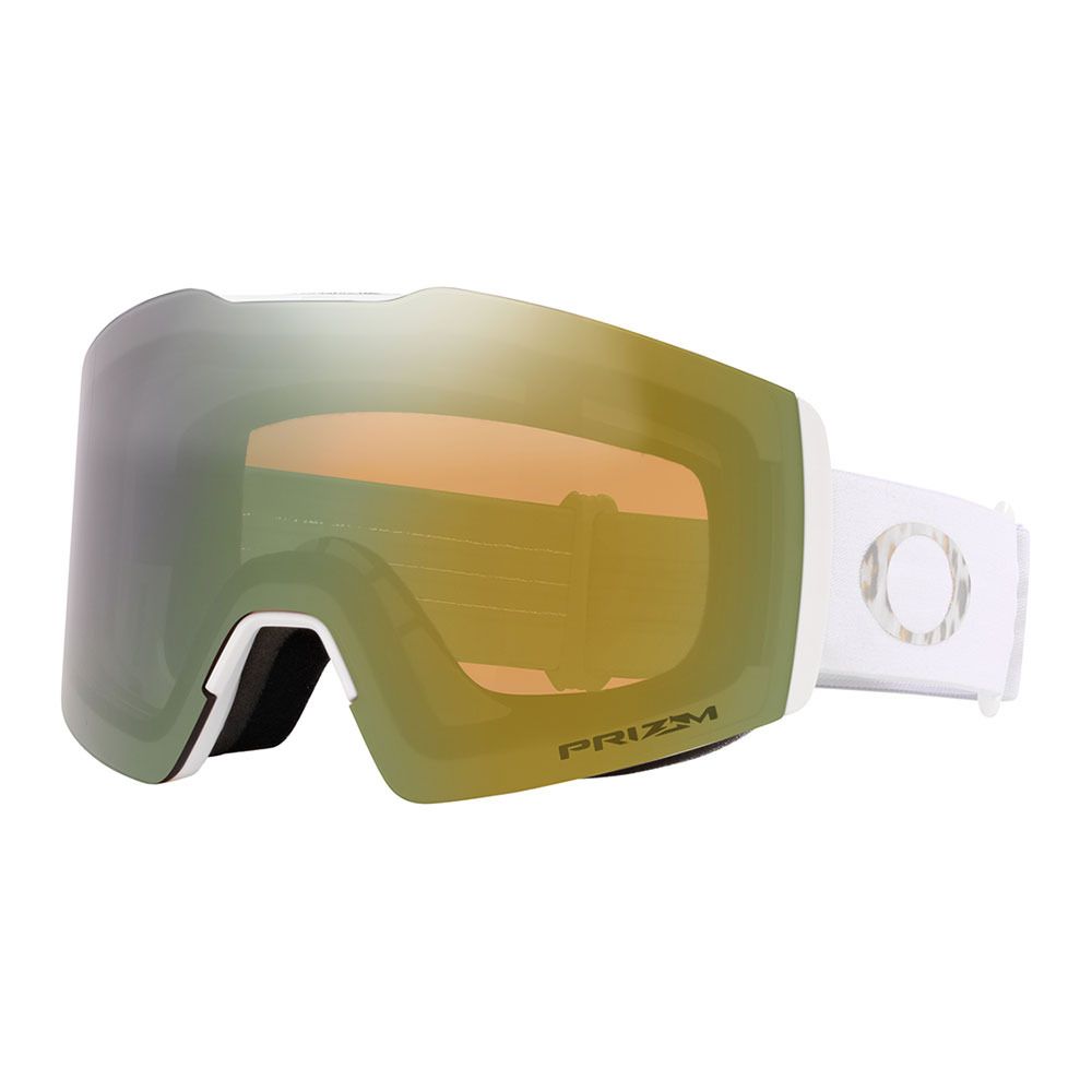 Oakley FALL LINE M - Masque ski white leopard/prizm sage gold iridium