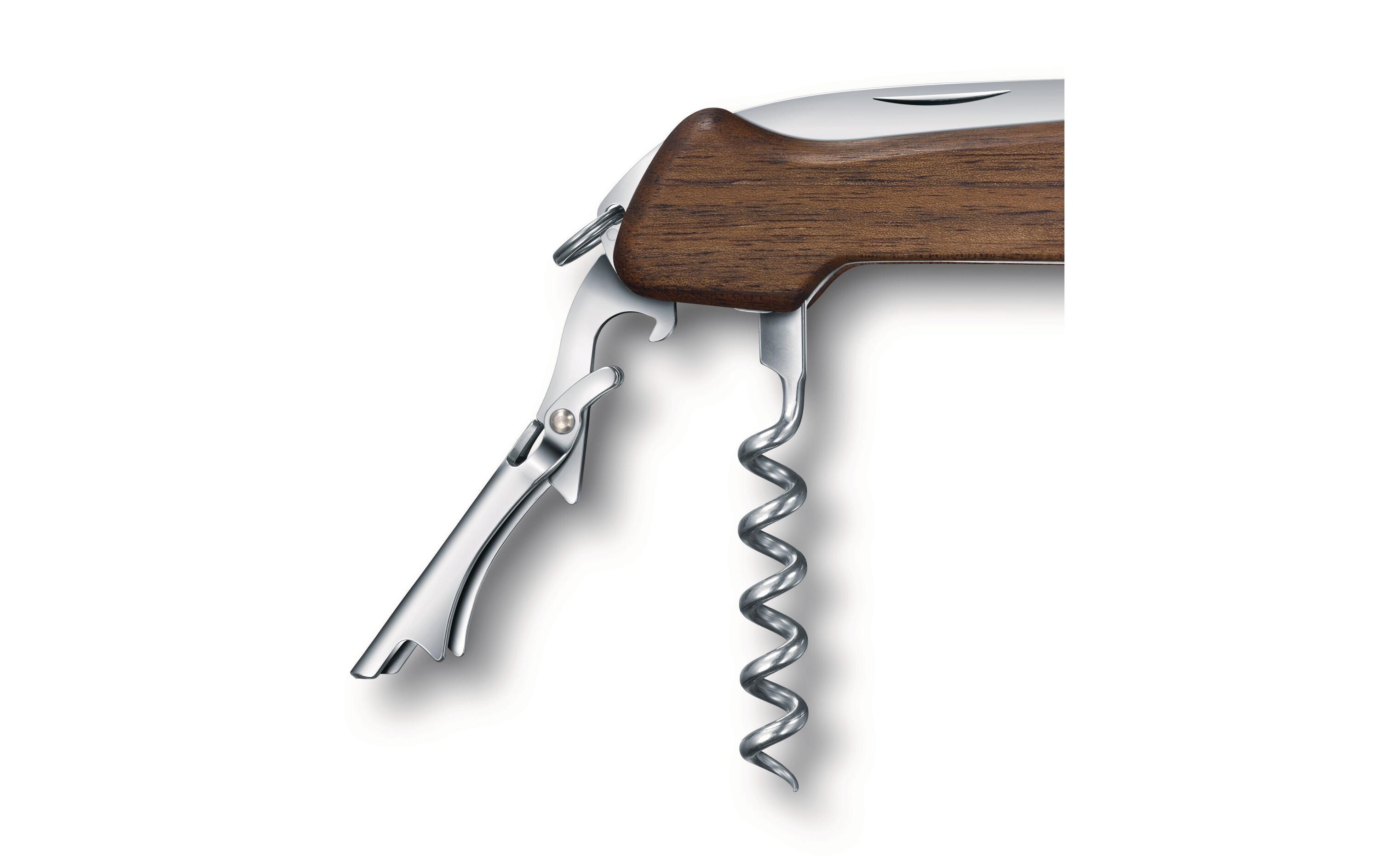 Taschenmesser Wine Master Nussbaumholz<br>Schweizer Sackmesser