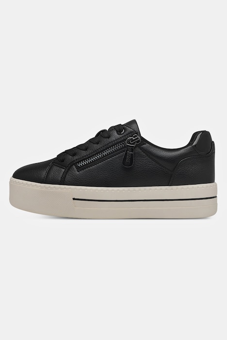 Plateau-Sneaker, Jana Softline, vegan, Lederoptik, Weite H