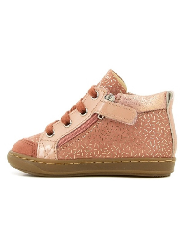 Shoo Pom - Bottines BOUBA BI ZIP CANDY Old Rose