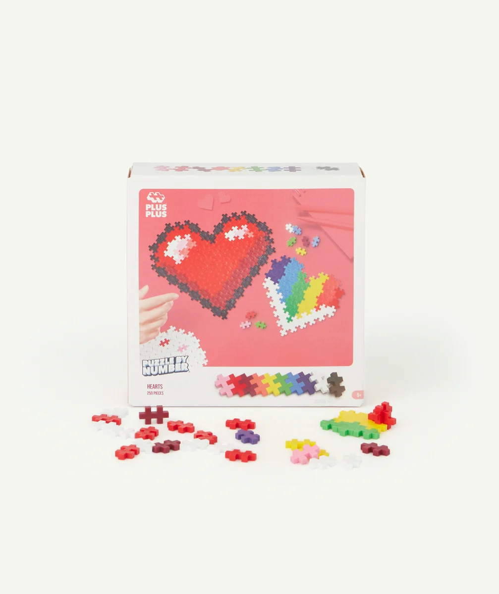 PLUS PLUSPUZZLE COEUR 250 PIÈCES