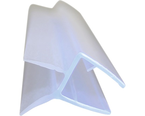 Waterafstotend profiel geschikt voor 8mm glas, lengte 2010 mm
