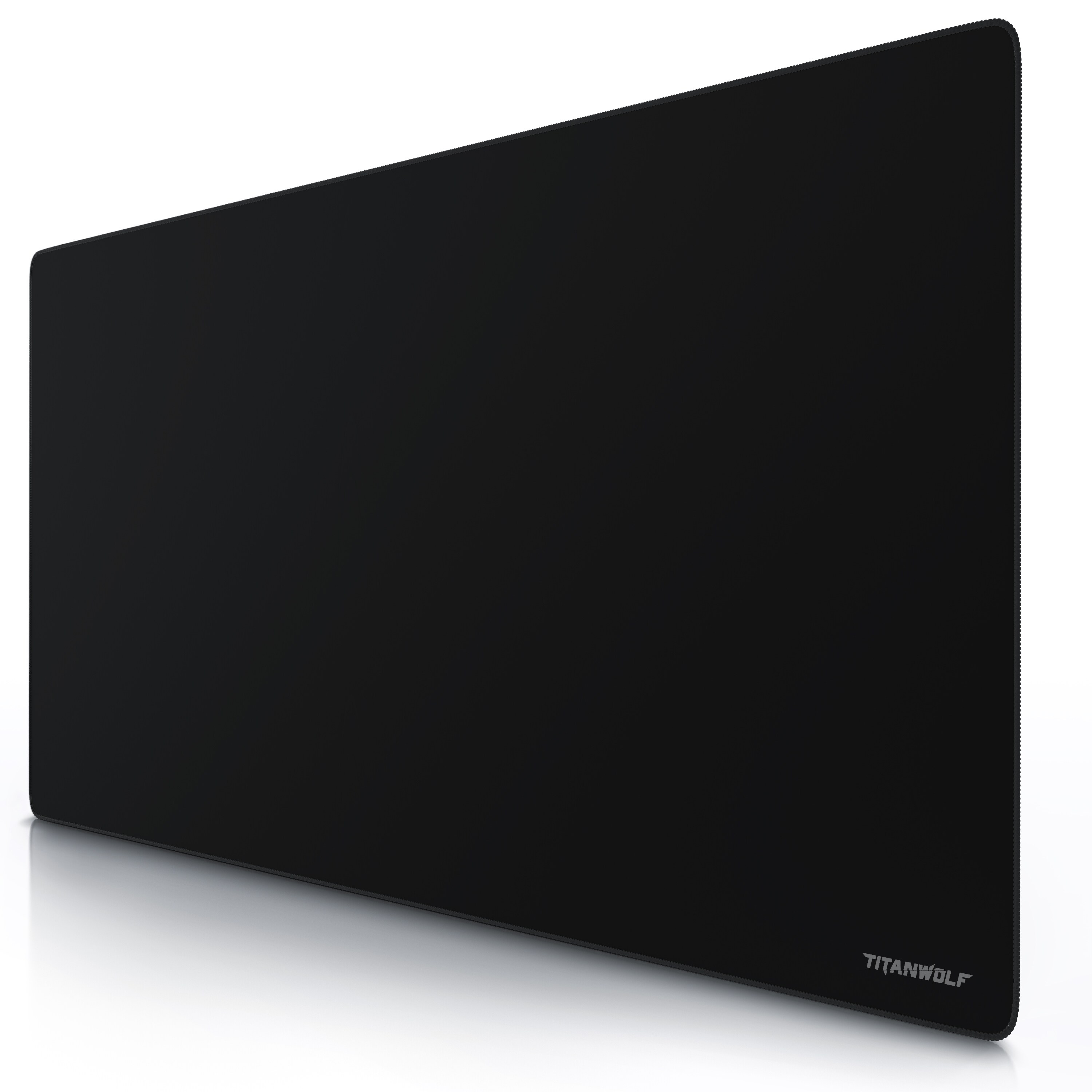 Titanwolf Gaming Mauspad, XXXL Speed Mousepad 1200 x 600 mm, Geschwindigkeit & Präzision, Schriftzug Alpha