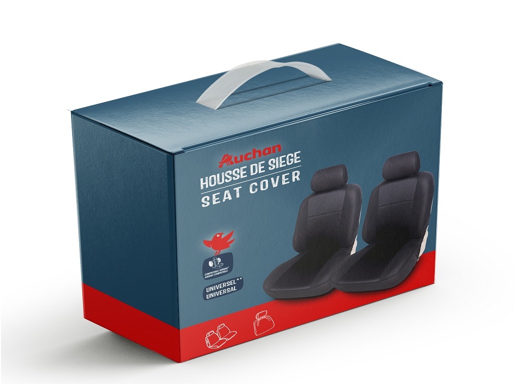 CONJUNTO 2 CAPAS AUCHAN PRETO