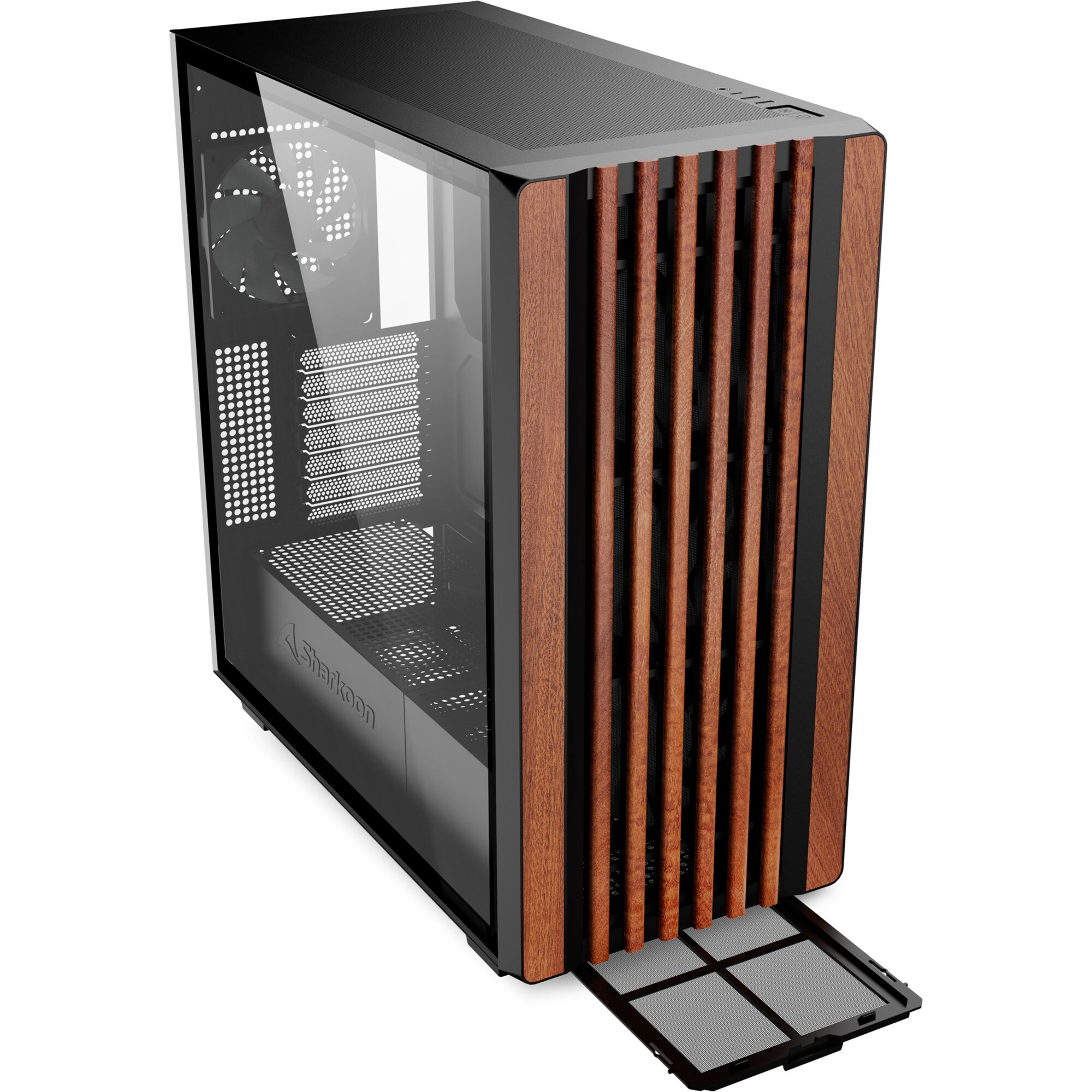 Sharkoon Tower-Gehäuse Rebel C70G RGB
