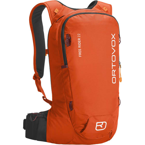 Sac à dos ski ORTOVOX FREE RIDER 22 HOT ORANGE