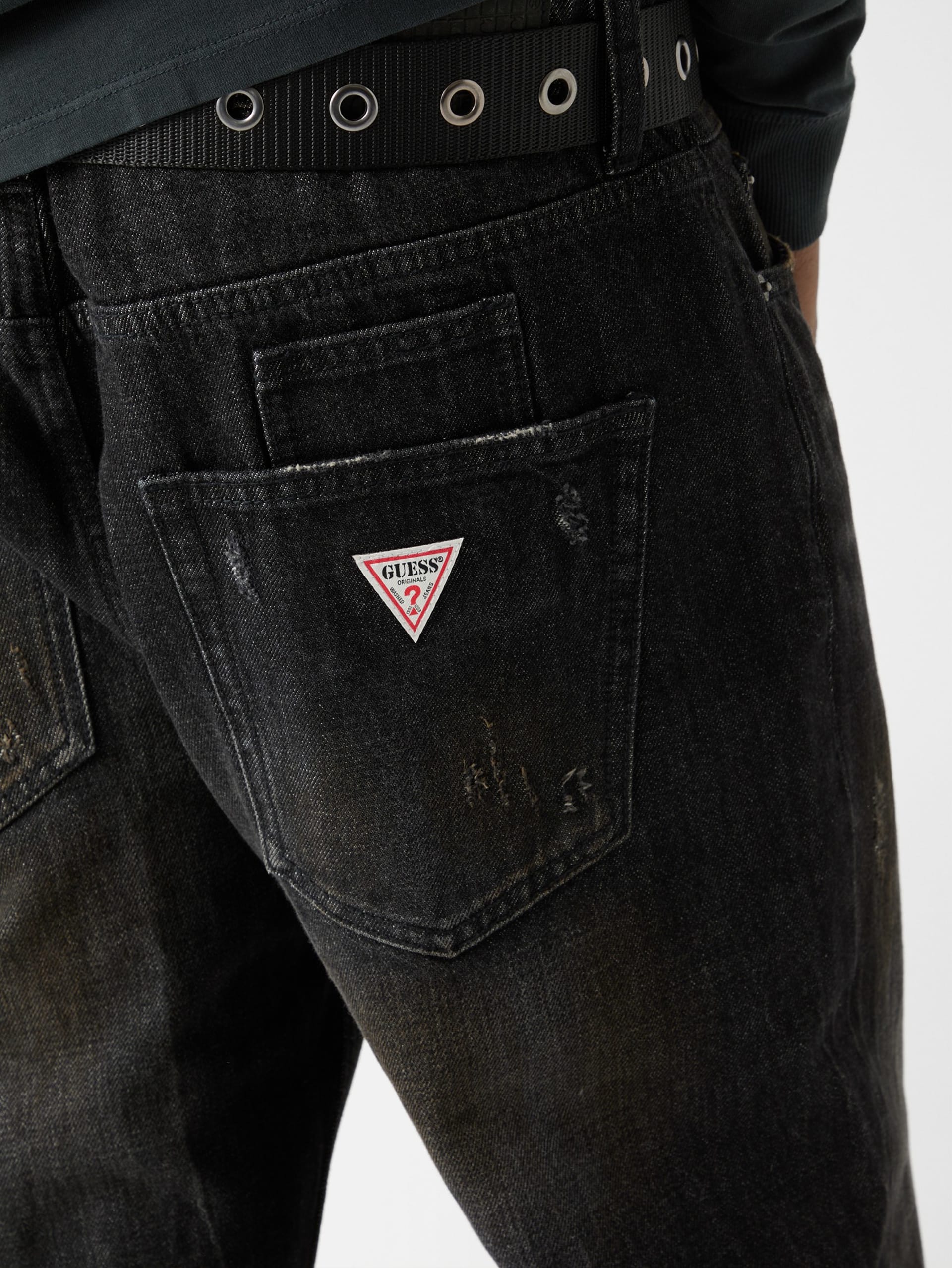 Calça jeans reta e relaxada da GUESS Originals
