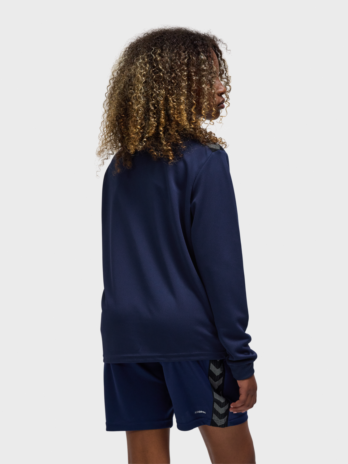 hmlAUTHENTIC HALF ZIP SWEAT KIDS