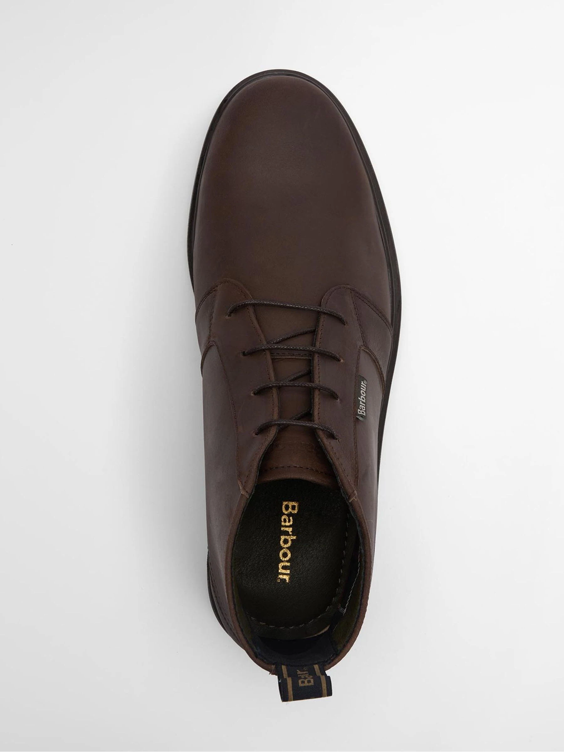 Donkerbruin - Barbour® Meays Leather Chukka Boot