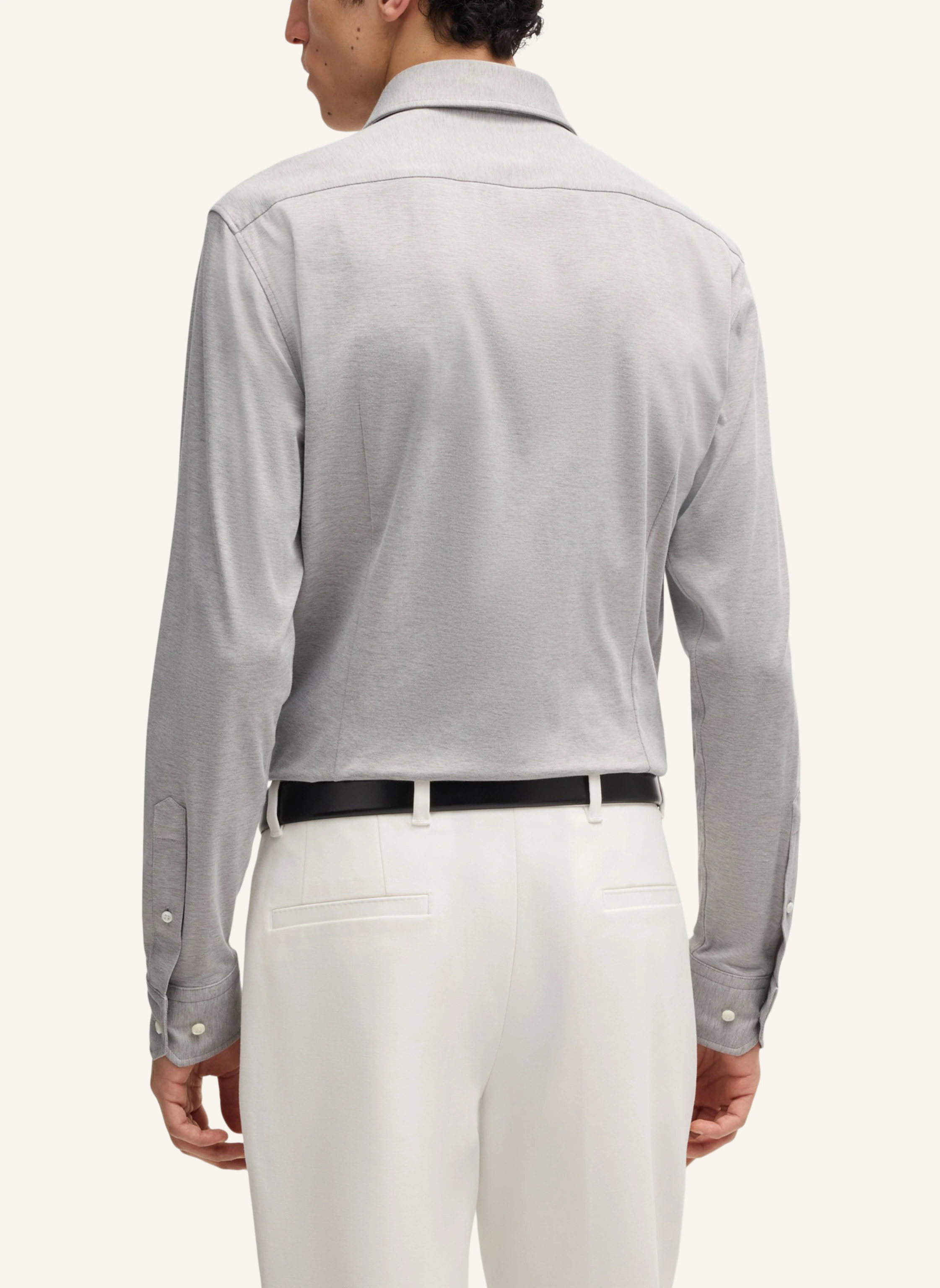 BOSS Business Hemd L-HAYS-SPREAD-C1-243 Slim Fit