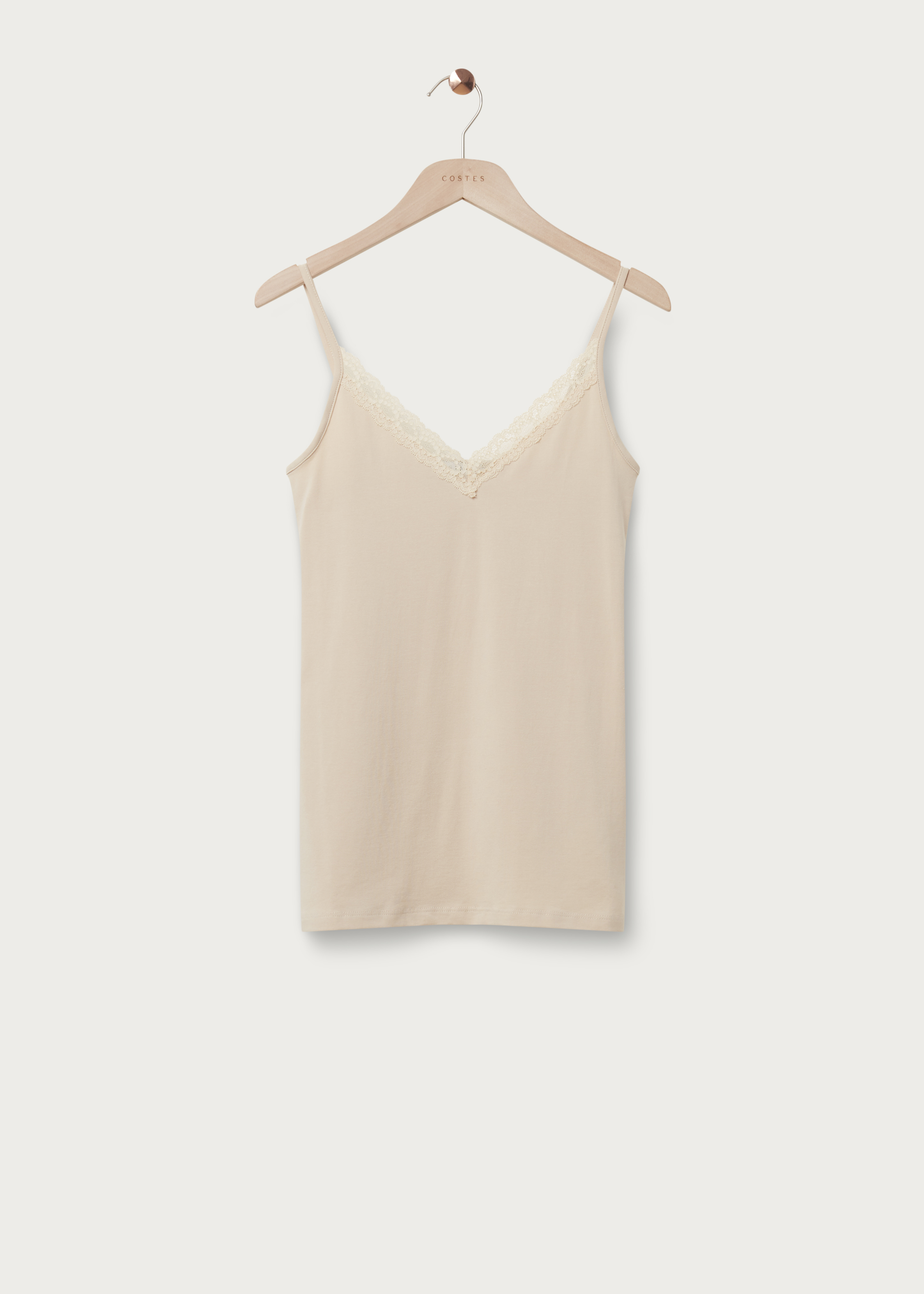 Singlet met kant