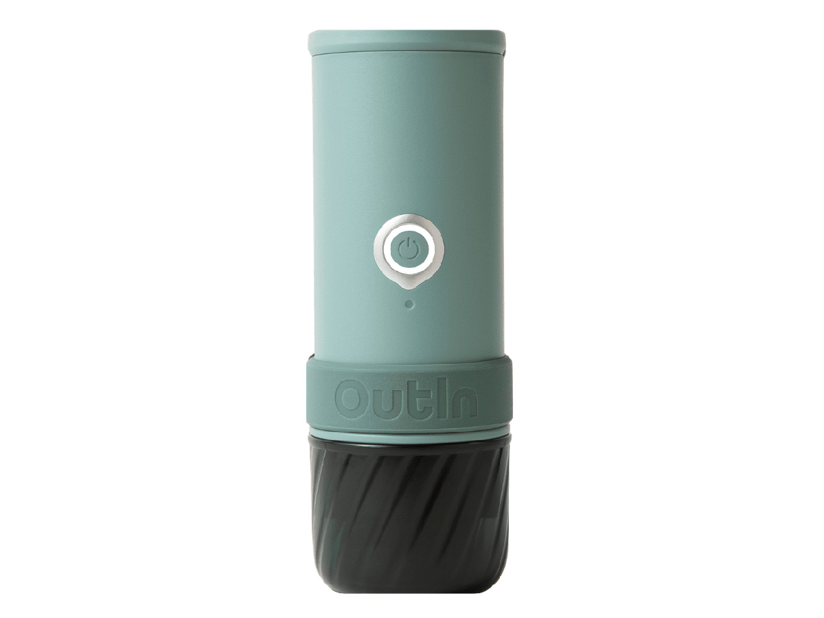 Outin Mino draagbare espresso machine - Canyon Green