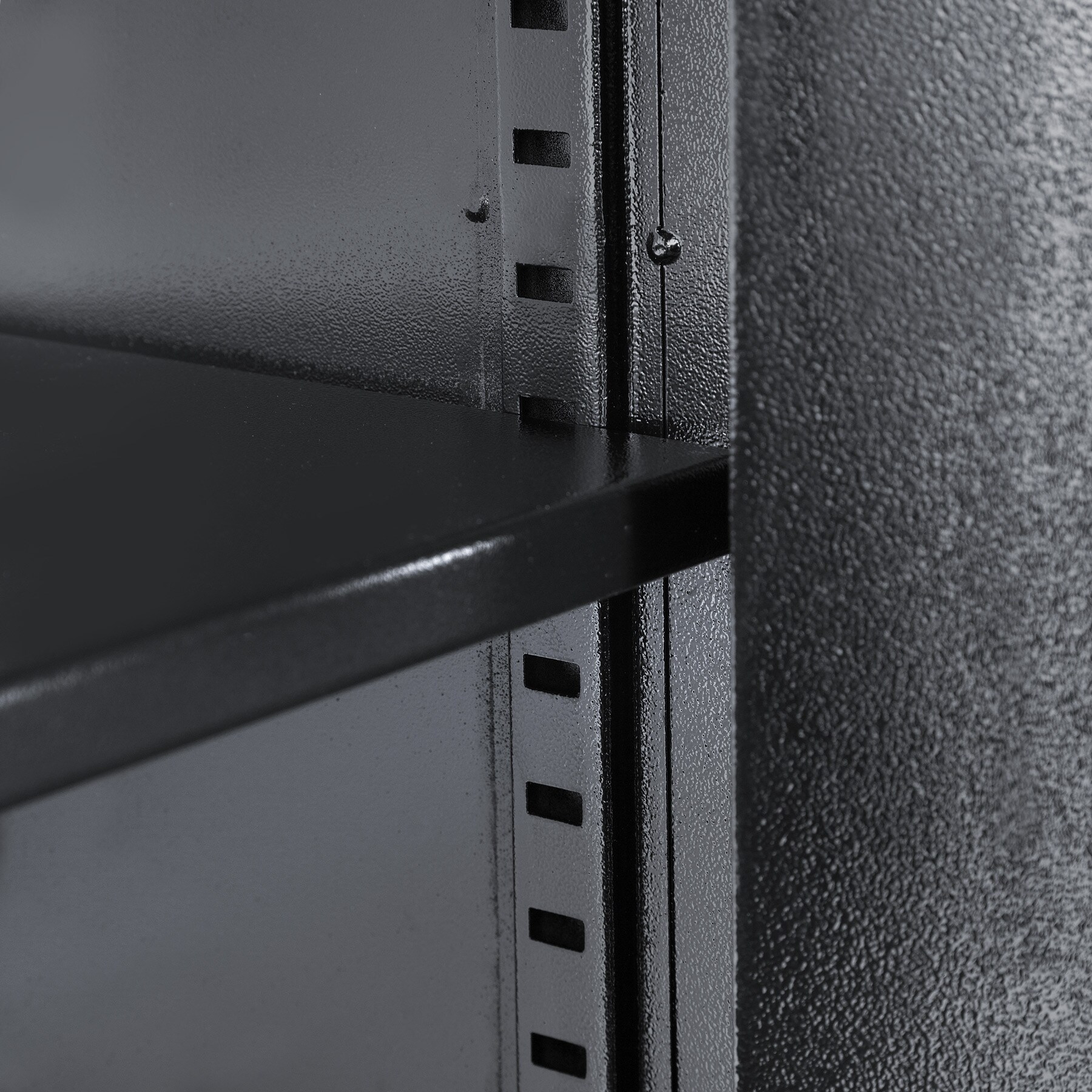 tectake® Elektronischer Safe, mit Doppelbolzen-Verschlusssystem, wählbarer Sicherheitscode und 2 Schlüssel zur Notöffnung, 50 x 35 x 34,5 cm