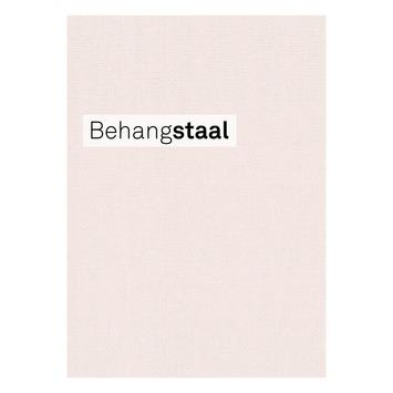 Behangstaal vliesbehang uni roze (dessin 101807)