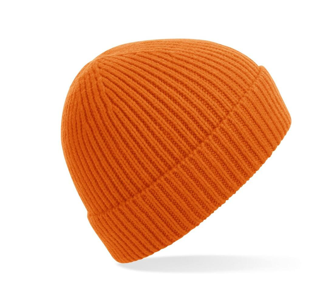 BEECHFIELD BF380 - Bonnet en maille côtelée