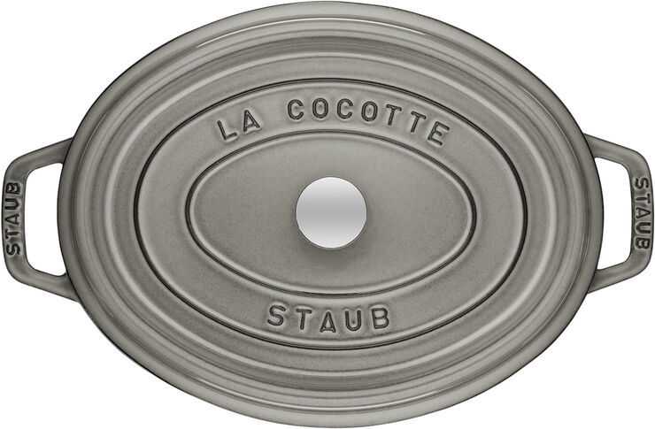 Zwilling Oval Cocotte 29cm Graphite grey Staub