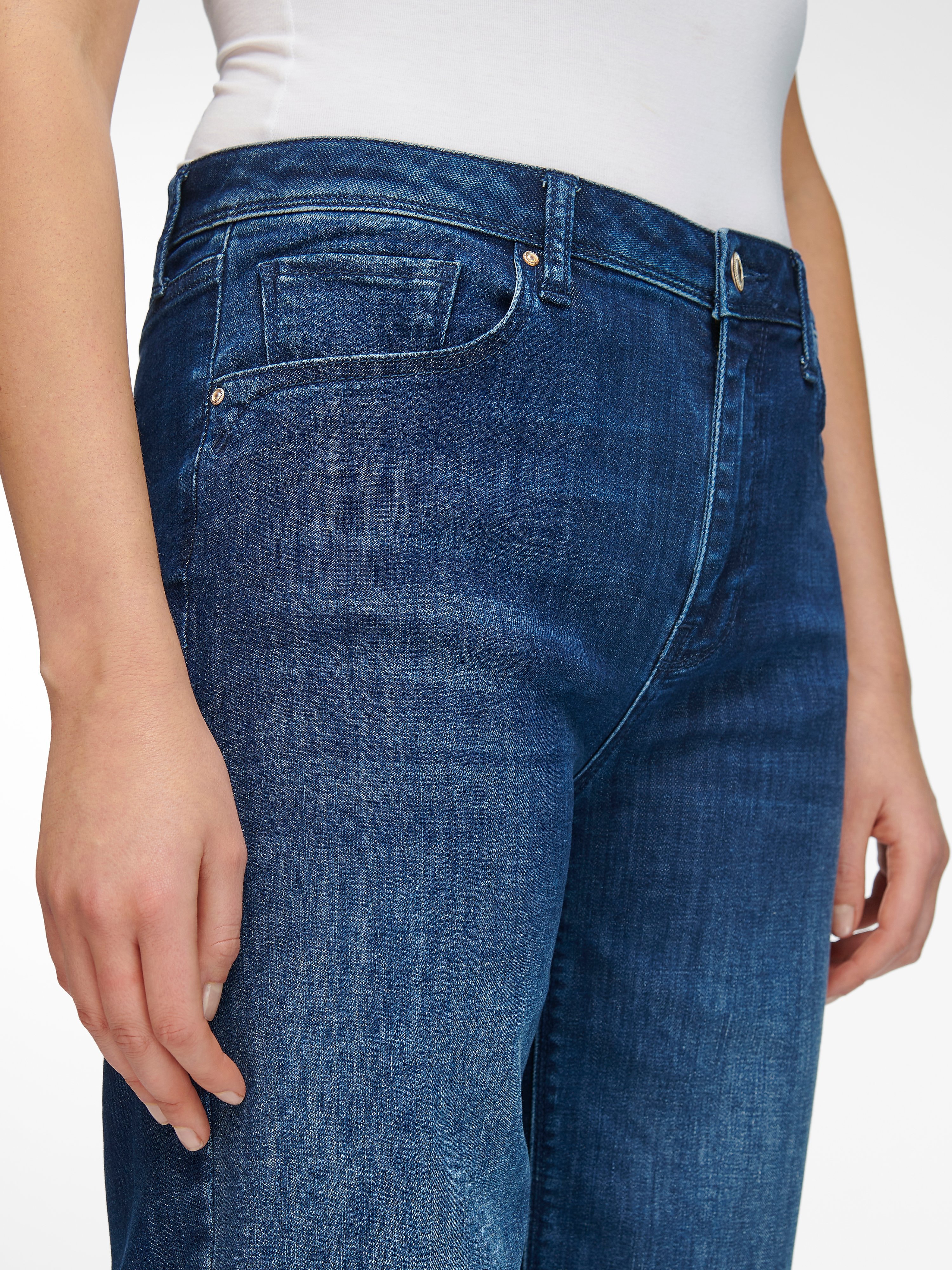 Wide Leg-7/8-Jeans