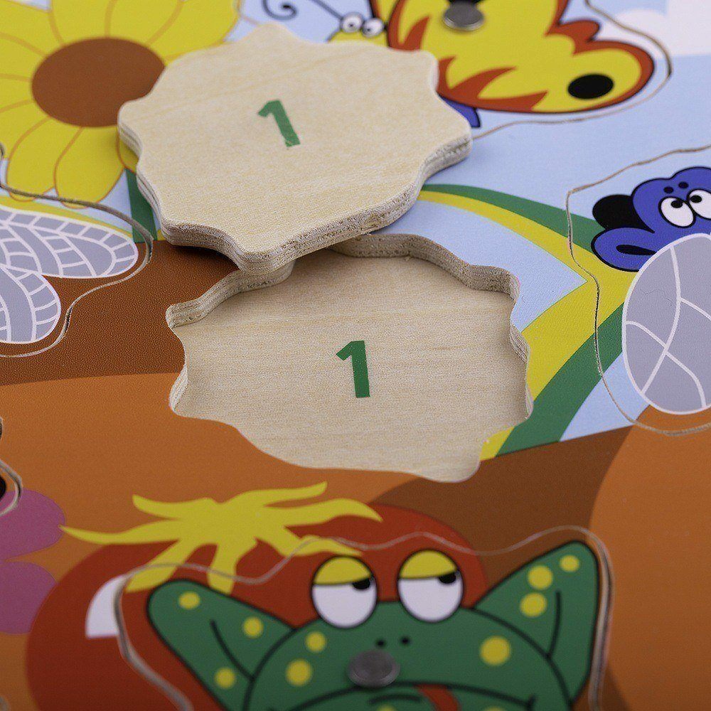 Puzzle magnétique insectes