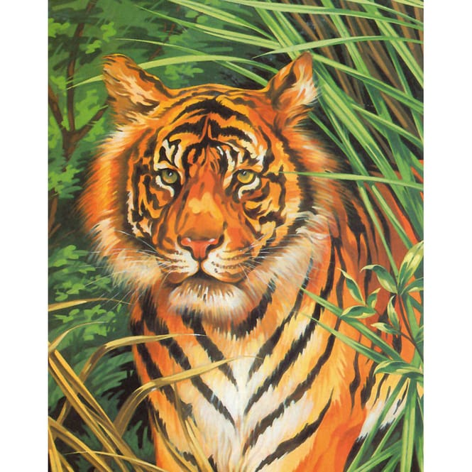 Malen nach Zahlen -  Tiger