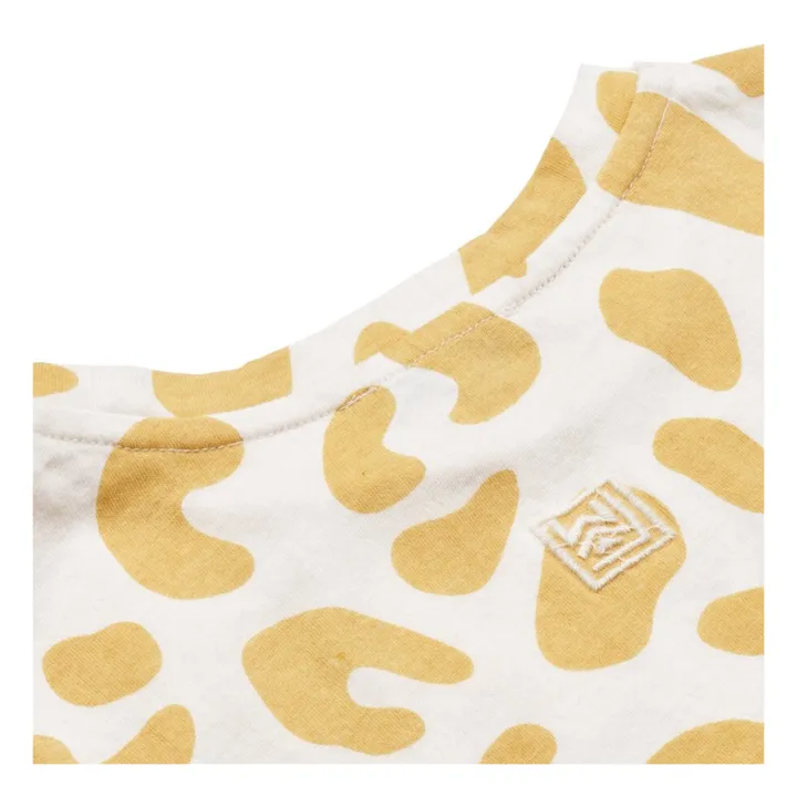 Liewood T-Shirt Manches Courtes Coton Bio Dakawa | Jaune