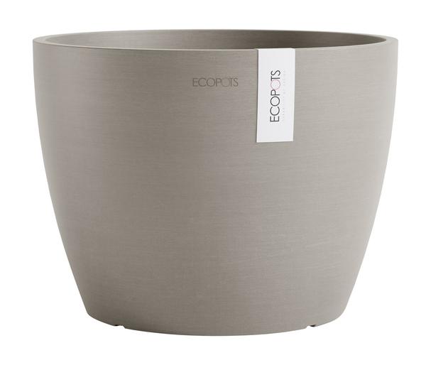 Ecopots Kunststoff-Topf Stockholm, rund